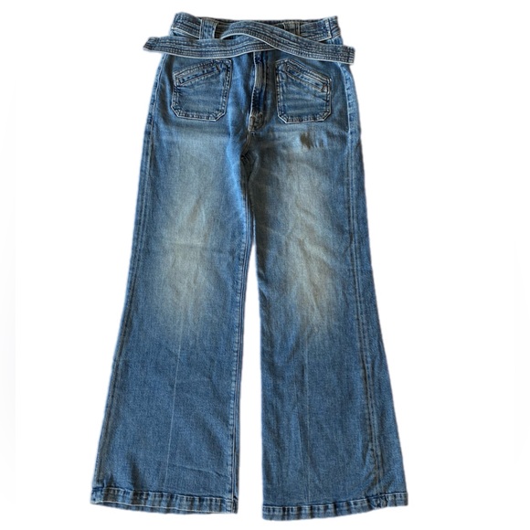 MOTHER The Tie Patch Roller Jeans size 30  Popism EUC - Picture 13 of 16